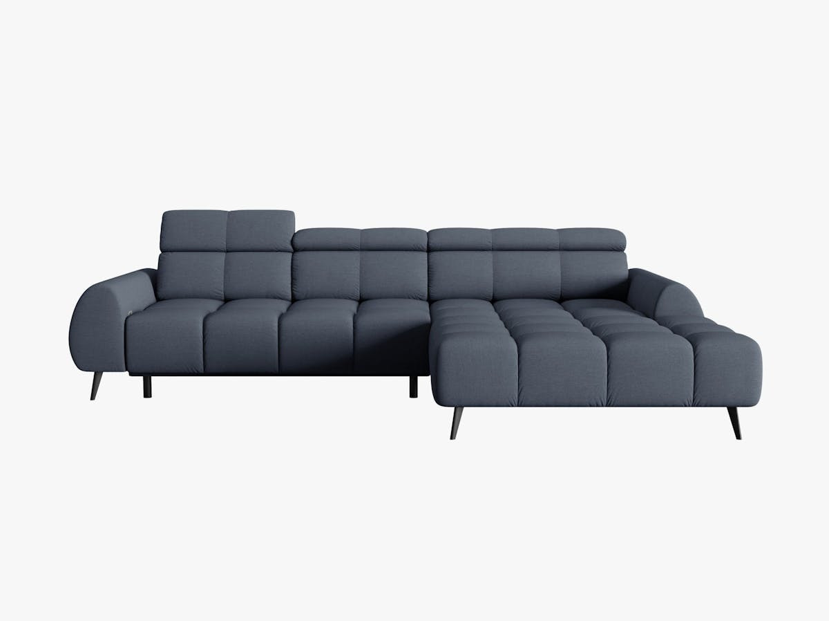 Poze Coltar cu reglaj electric 5 locuri Alyse stofa L295 cm