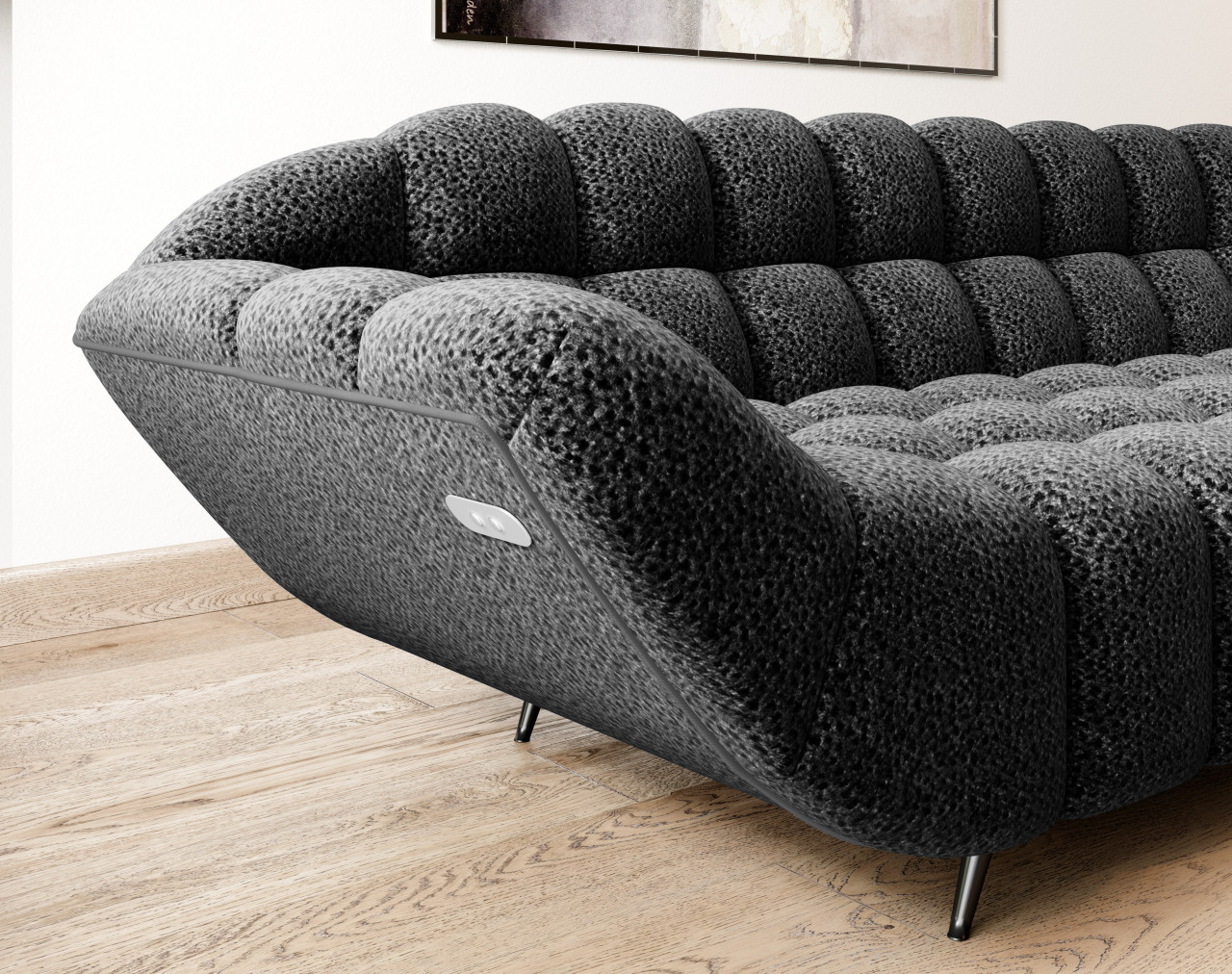 Poze Coltar cu reglaj electric Gappa - L278 x l197 x h83 cm