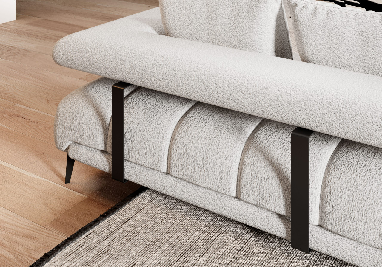 Poze Coltar cu reglaj electric Magnetic L - L258 x l210 x h86 cm