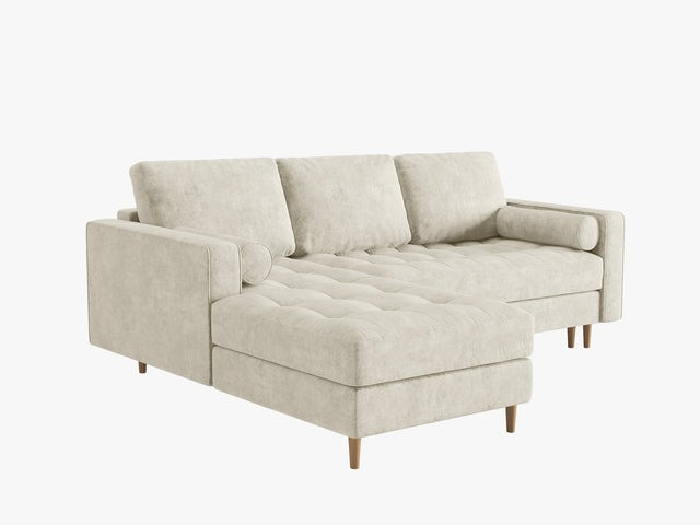 Poze Coltar extensibil 5 locuri Gobi stofa L240 cm