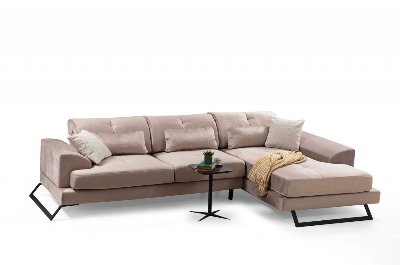 Poze Coltar Frido pe dreapta (L3+Chl) - Beige