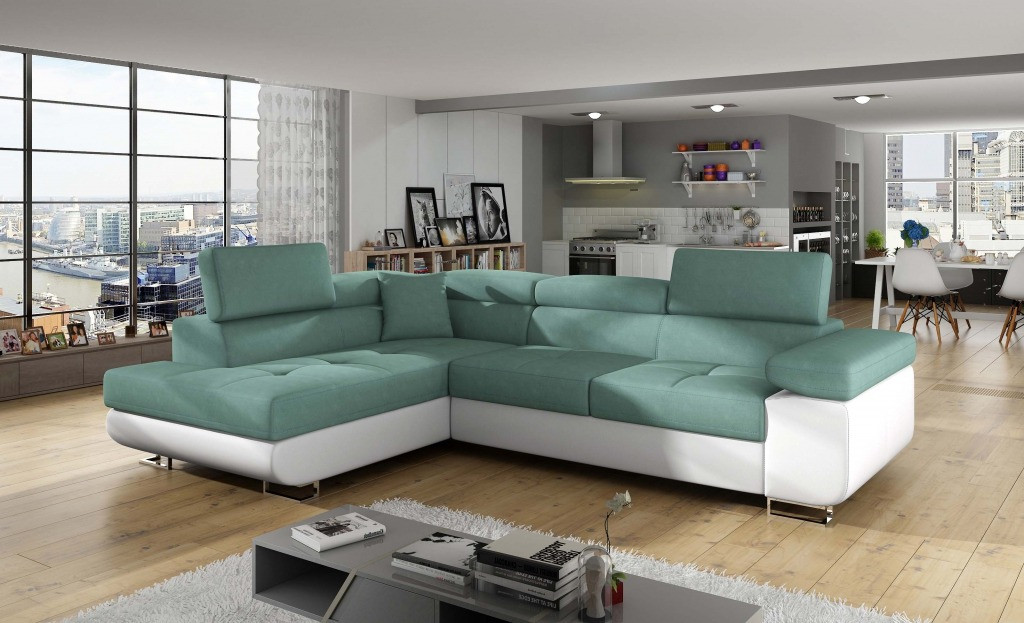 Poze Coltar living extensibil Anton – L275 x l202 x h70 cm