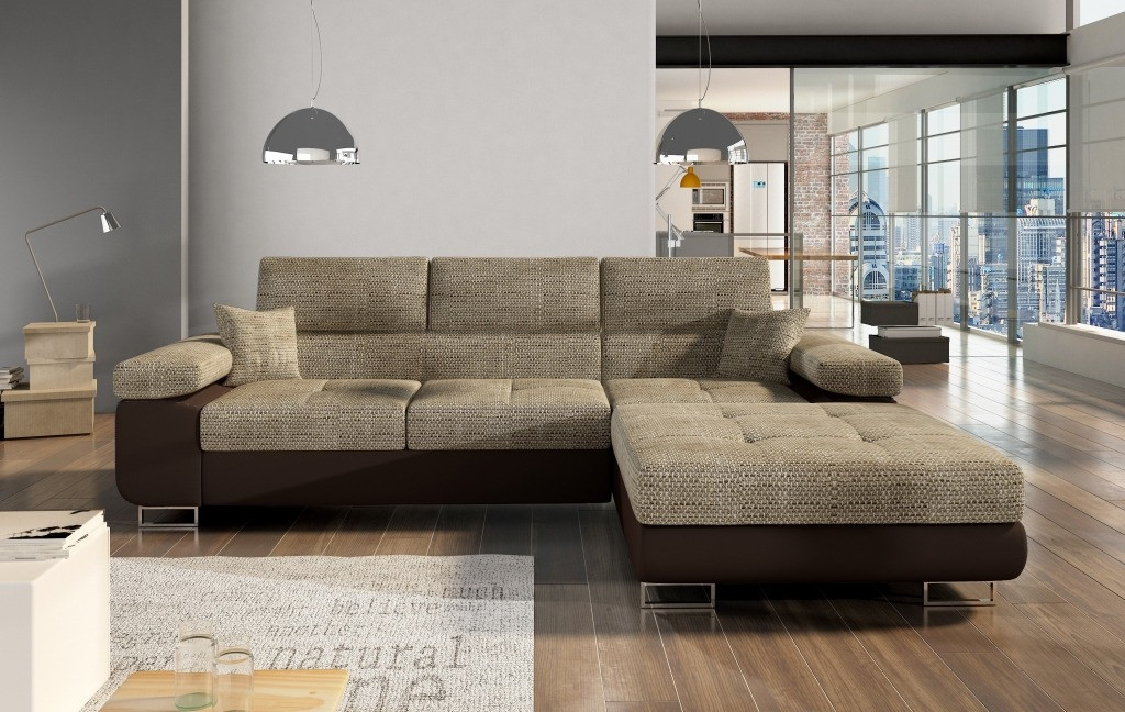 Poze Coltar living extensibil Armando – L280 x l205 x h70 cm