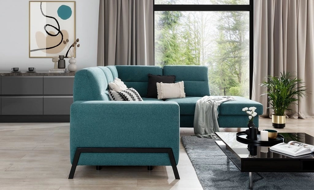 Poze Coltar living extensibil Cassara – L277 x l237 x h100