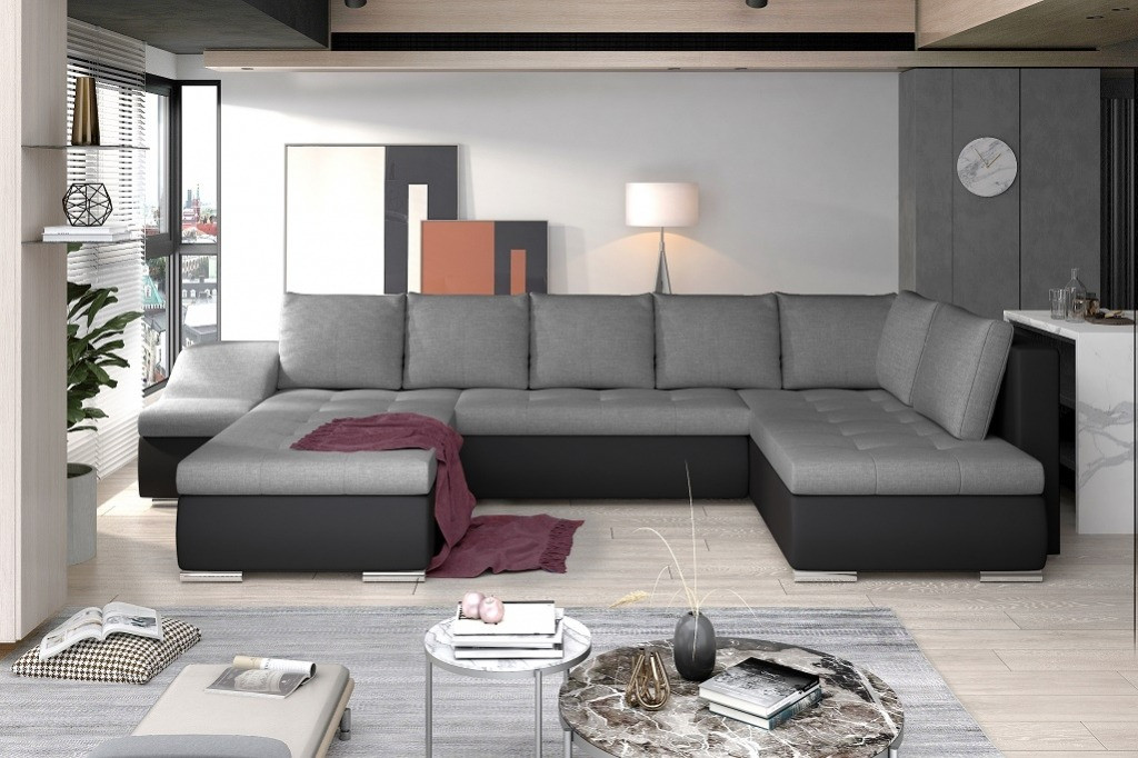 Poze Coltar living extensibil Giovanni – L340 x l200 x h88 cm