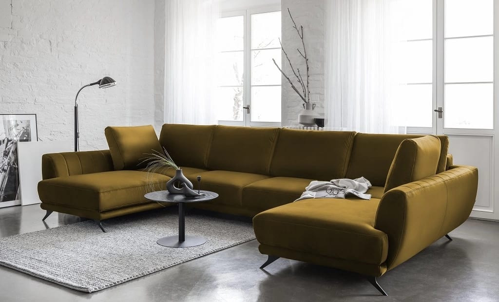 Poze Coltar living extensibil Larco – L362 x l191 x h90