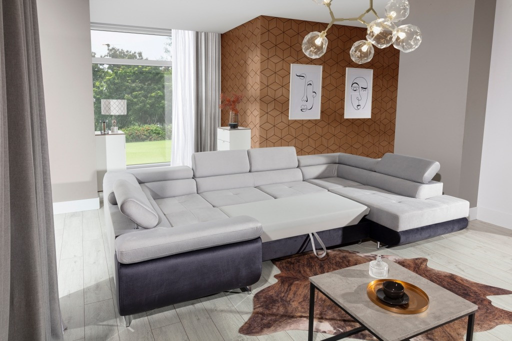 Poze Coltar living extensibil Letto – L340 x l202 x h90 cm