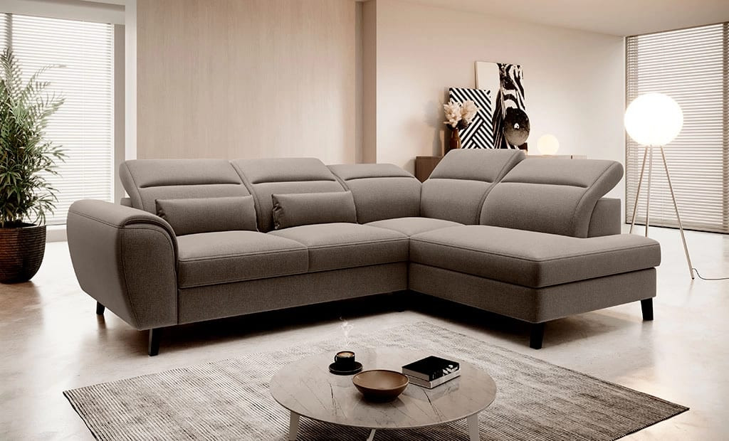 Poze Coltar living extensibil Noble - L255 x l201 x h100