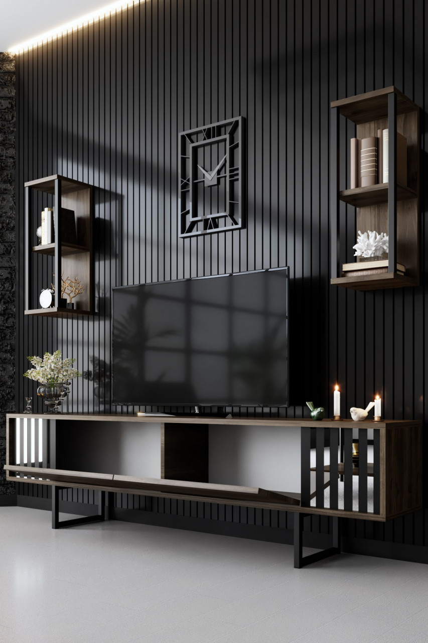 Poze Comoda TV Chrome Line nuc/negru