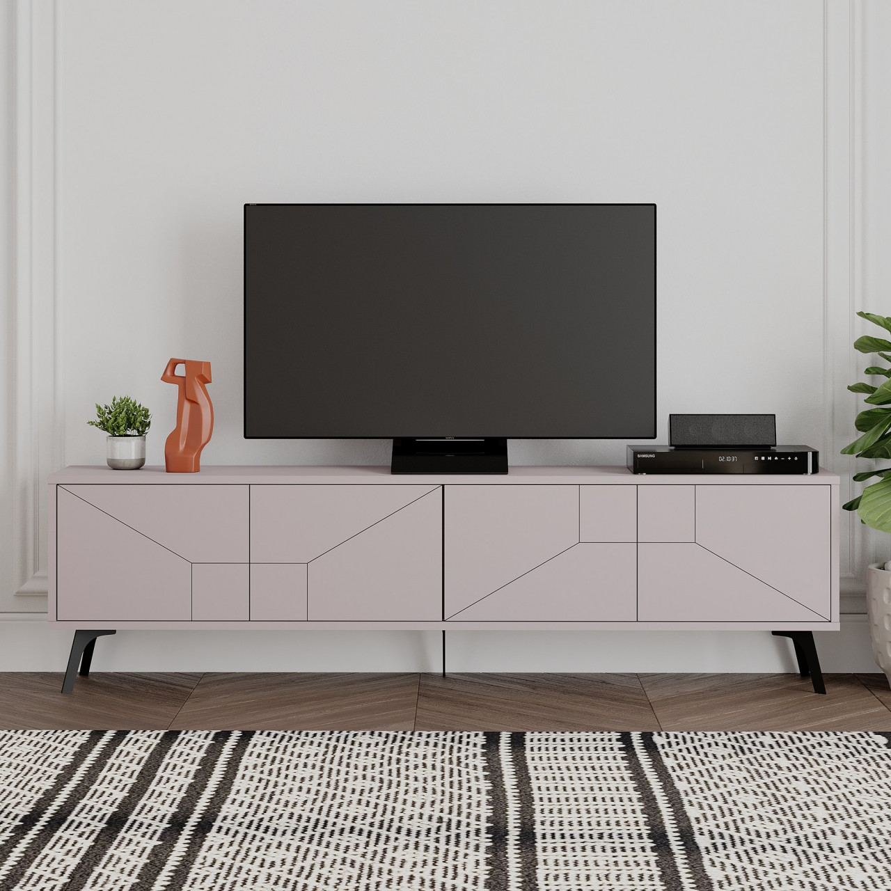 Poze Comoda TV Dune light mocha