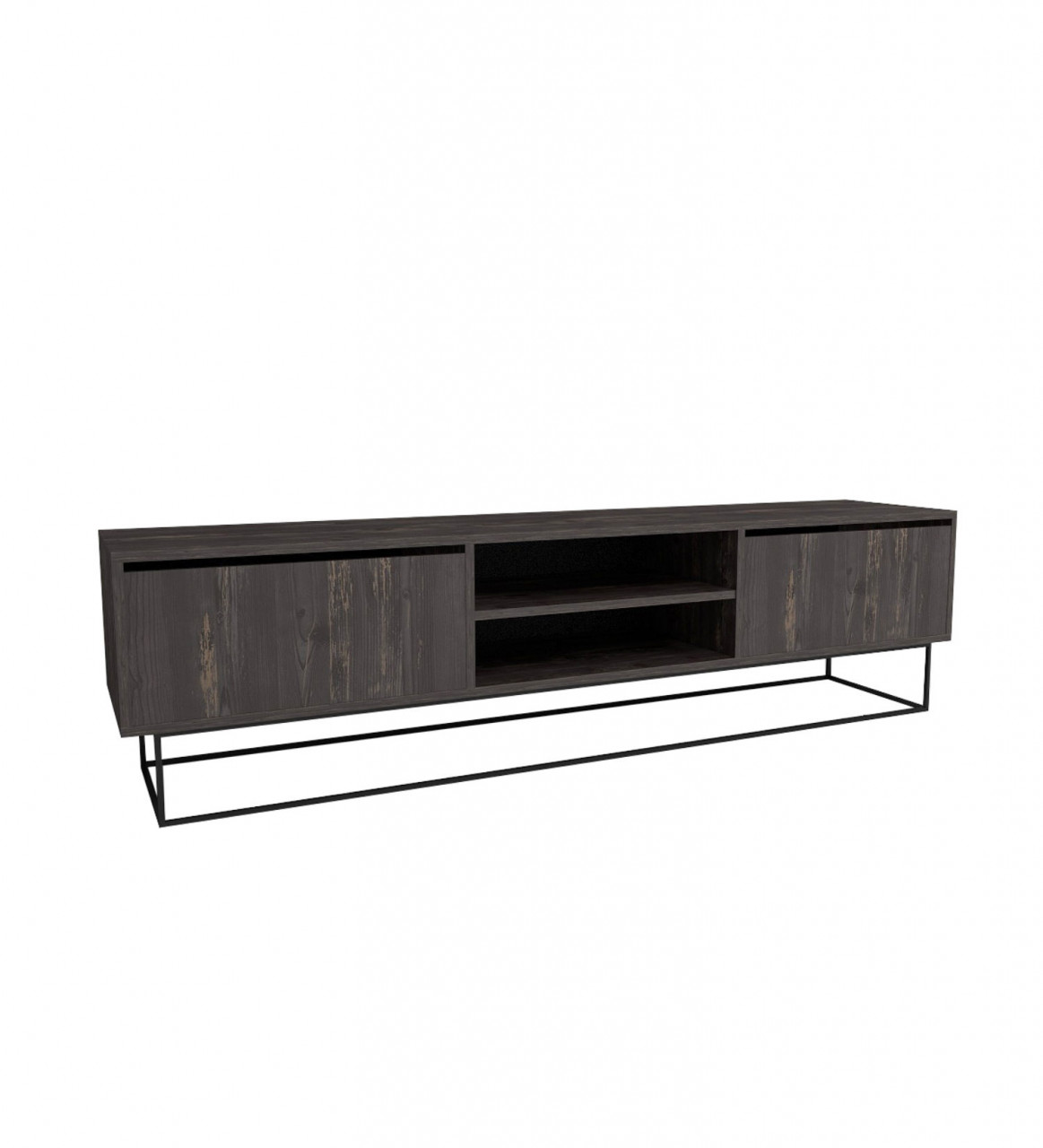 Poze Comoda TV Escape 180 maro inchis/negru