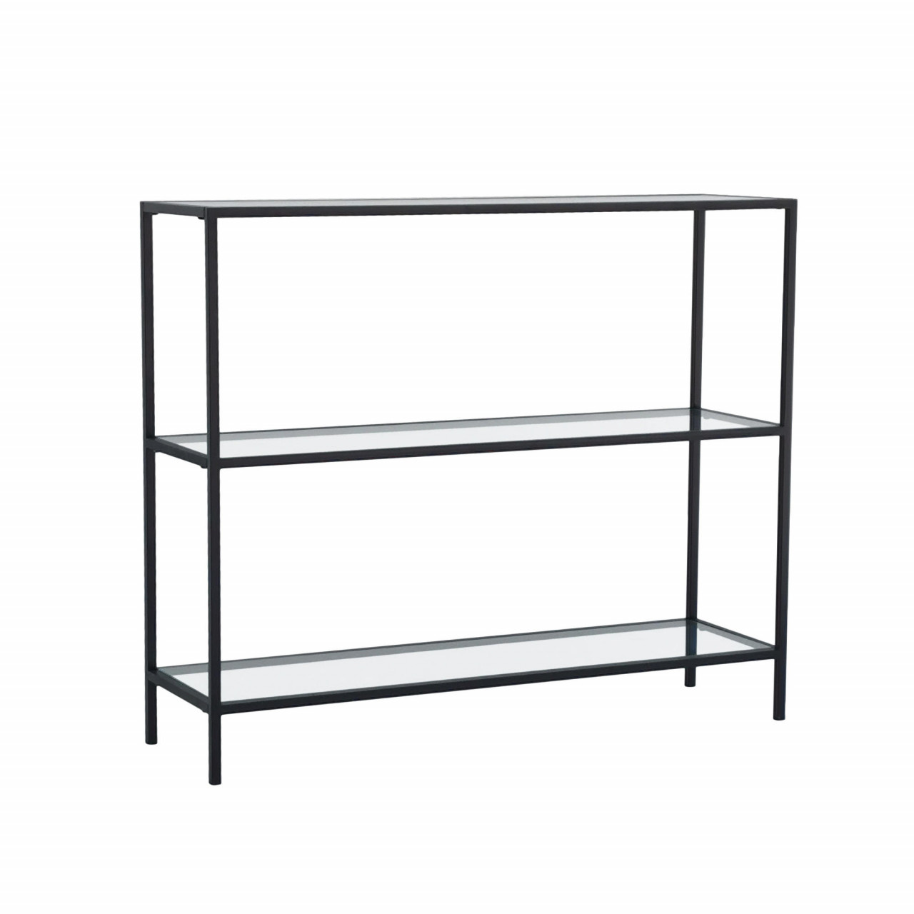 Poze Consola D100 sticla+metal L100 cm - H85 cm