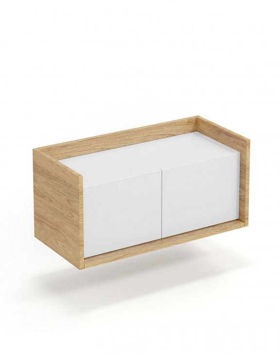 Poze Corp modular Mobius 2D natur/alb – H36 cm
