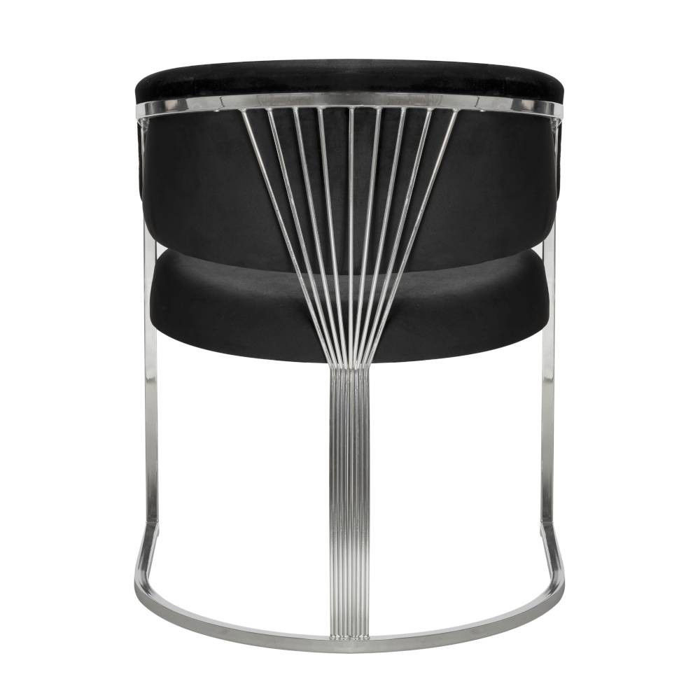 Poze Fotoliu tapitat Marcille bej/silver – H79 cm