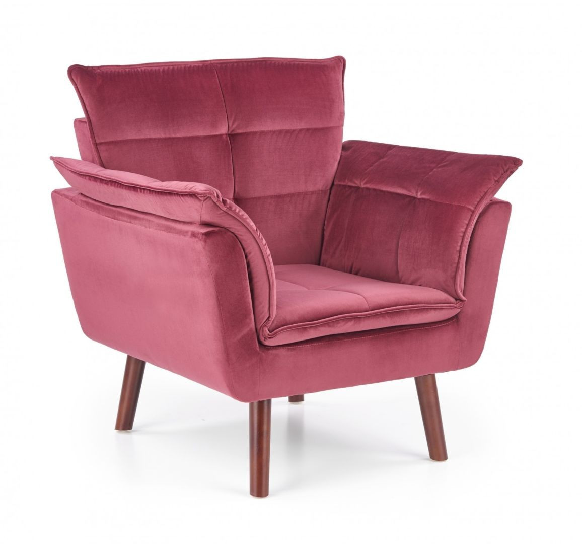 Poze Fotoliu tapitat Rezzo burgundy - H 84 cm