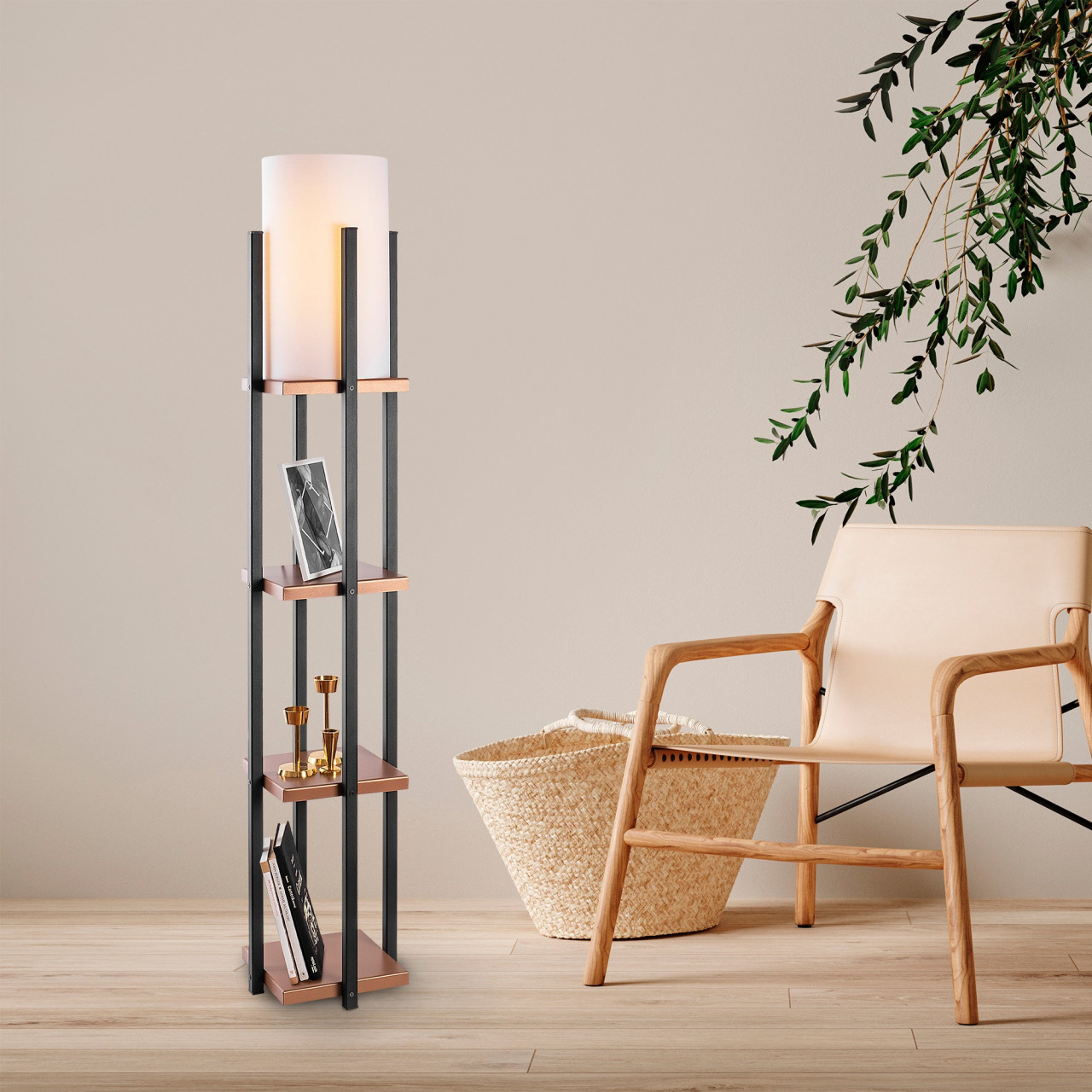 Poze Lampadar 7113 - Black, Copper