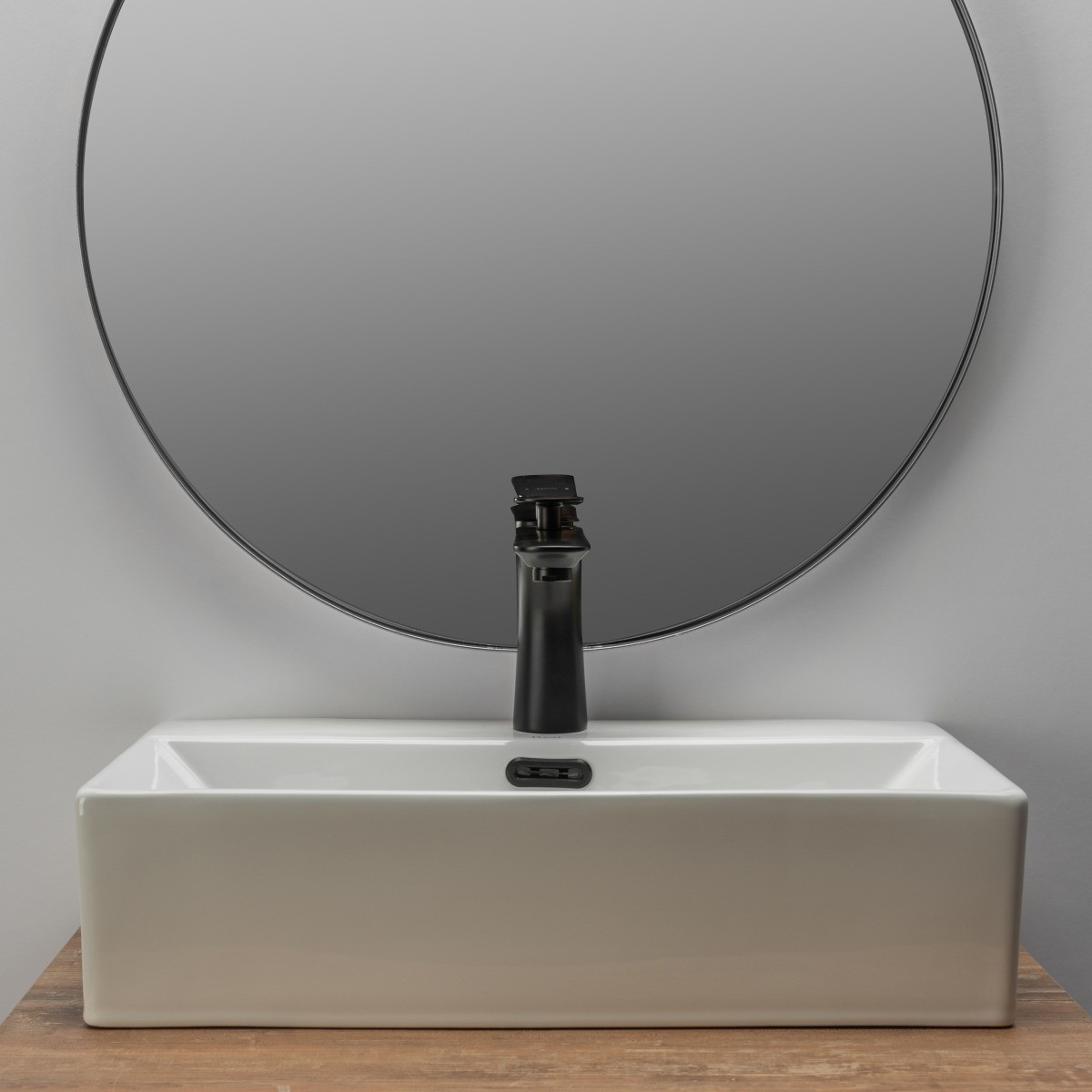 Poze Lavoar Bonita Alb ceramica sanitara - 51 cm