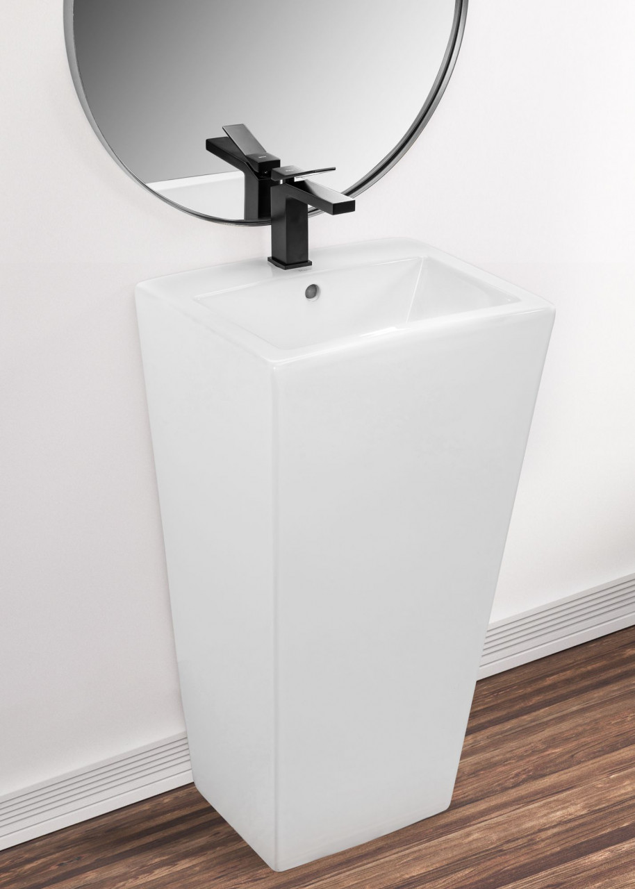Poze Lavoar Daria freestanding ceramica sanitara - H83 cm