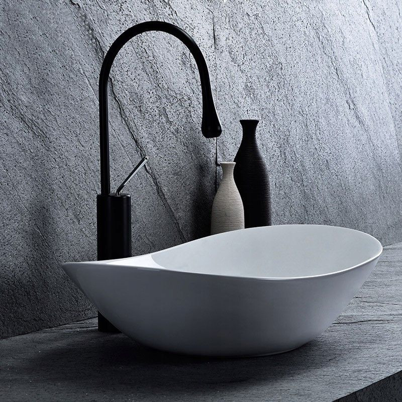 Poze Lavoar Royal alb ceramica sanitara - 62 cm
