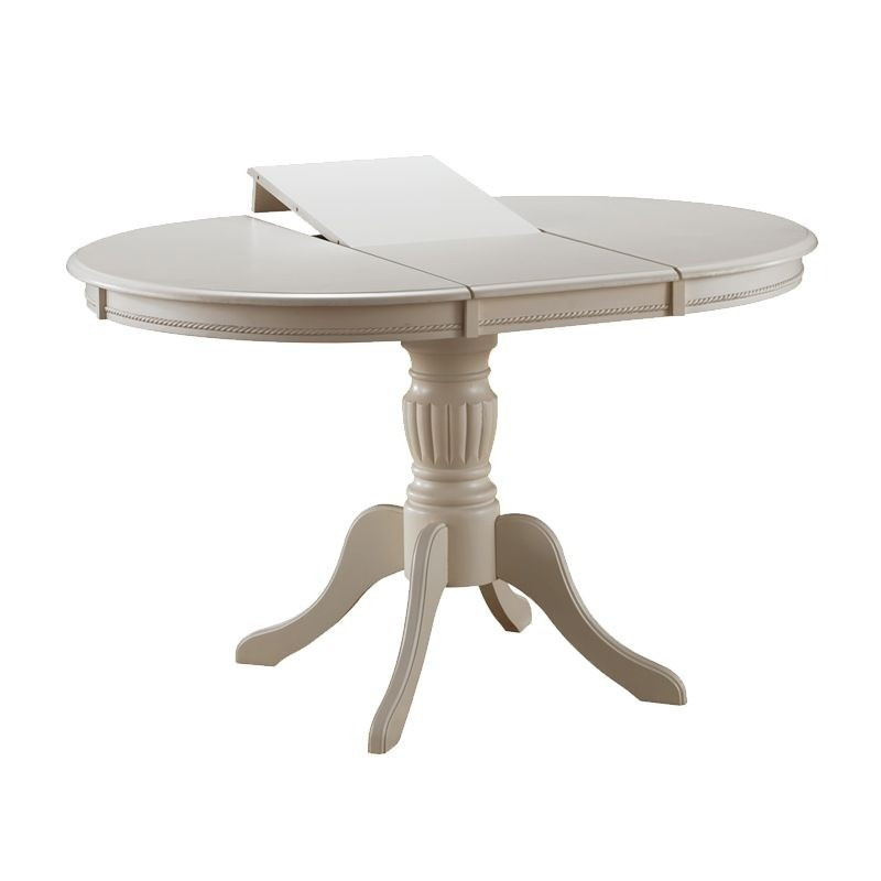 Poze Masa extensibila ecru (crem) Olivia - L 106-141 x l 106 x h 76 cm