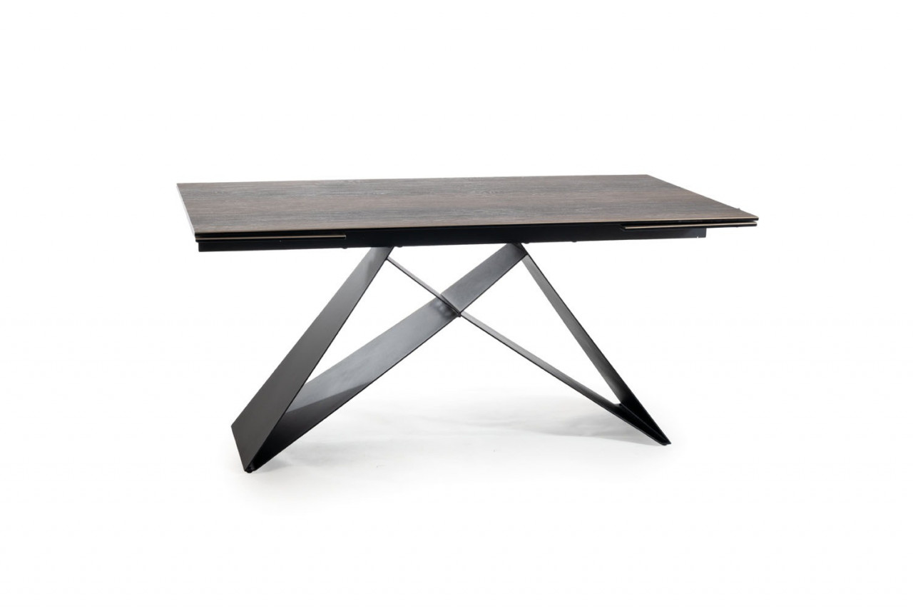 Poze Masa extensibila Westin Ceramic Maro/Negru mat - L160-240 cm