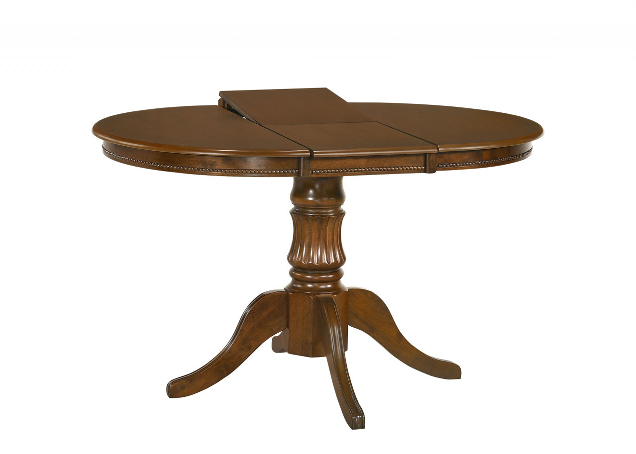 Poze Masa extensibila William nuc - L90/124 x l90 x h75 cm