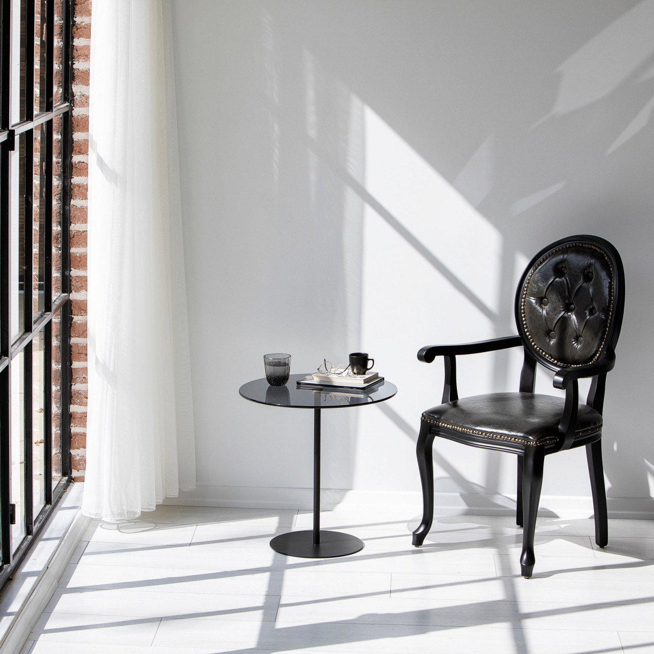 Poze Masuta de cafea Chill-Out negru / gri inchis