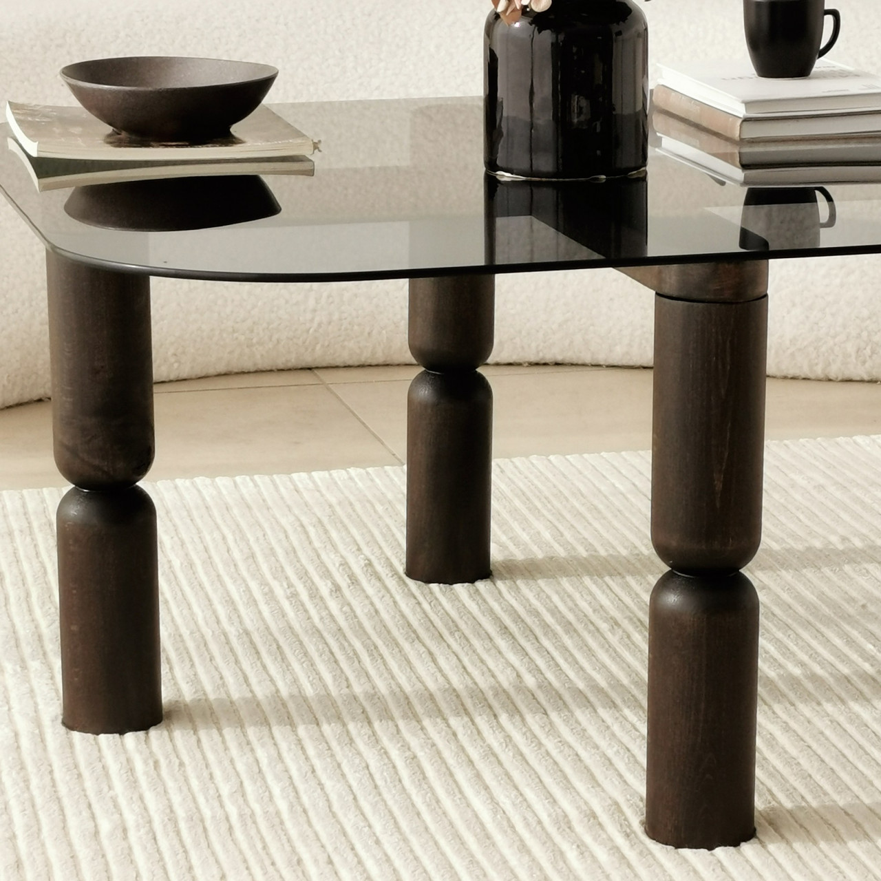 Poze Masuta de cafea Kei antracit / fumurie
