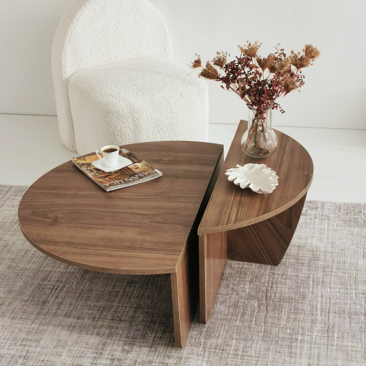 Poze Masuta de cafea Podium - Walnut