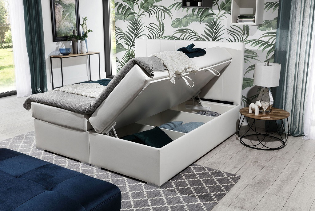 Poze Pat tapitat boxspring Bolero – 180/200 cm