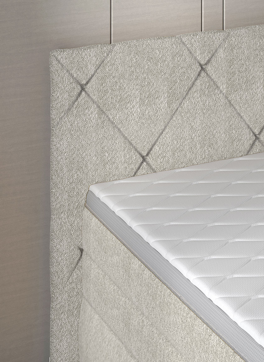 Poze Pat tapitat boxspring Lungo 160x200 cm