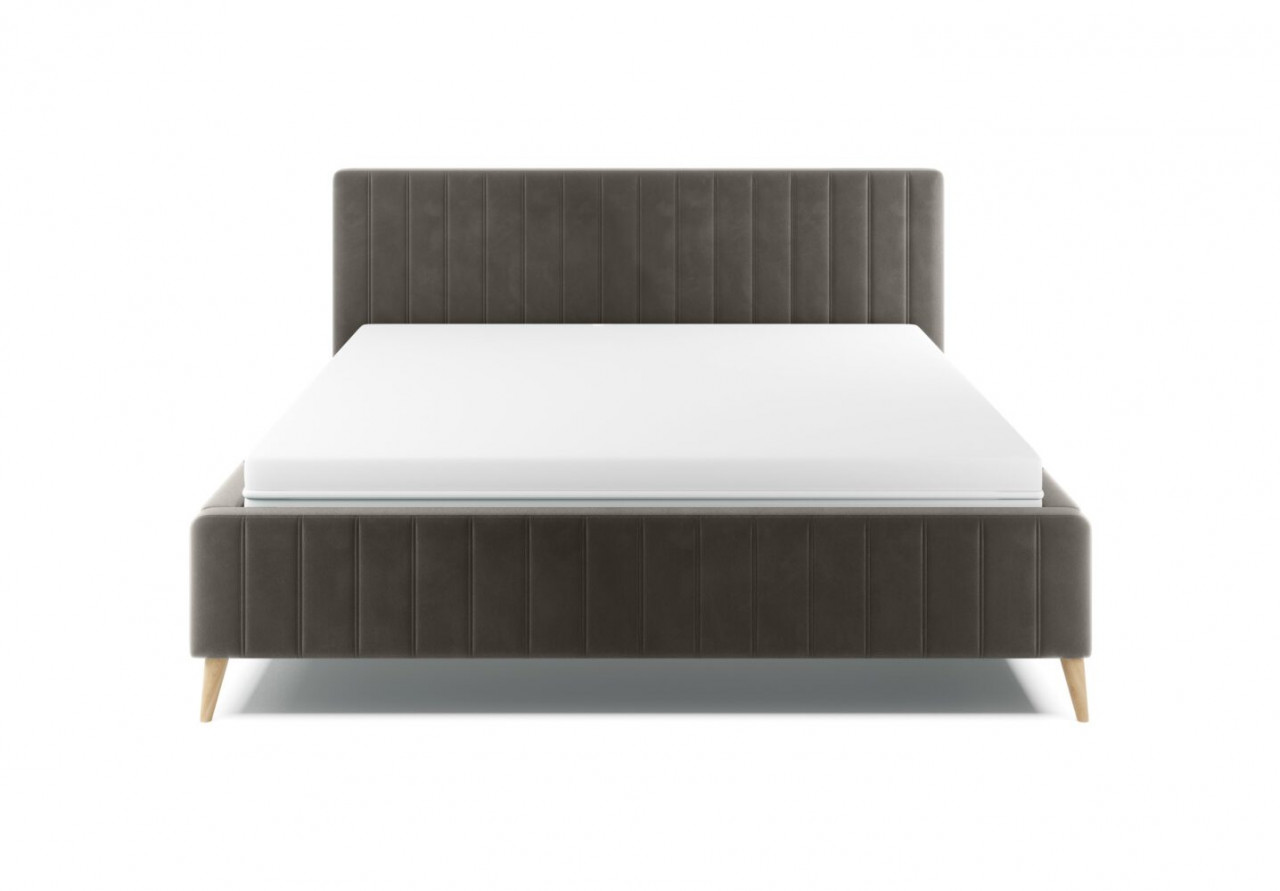 Poze Pat tapitat boxspring Maggie 140x200 cm