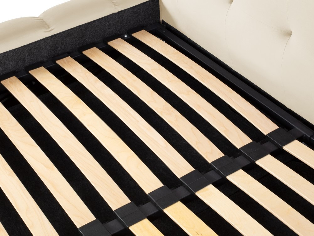 Poze Pat tapitat catifea Bali T – 140×200 cm