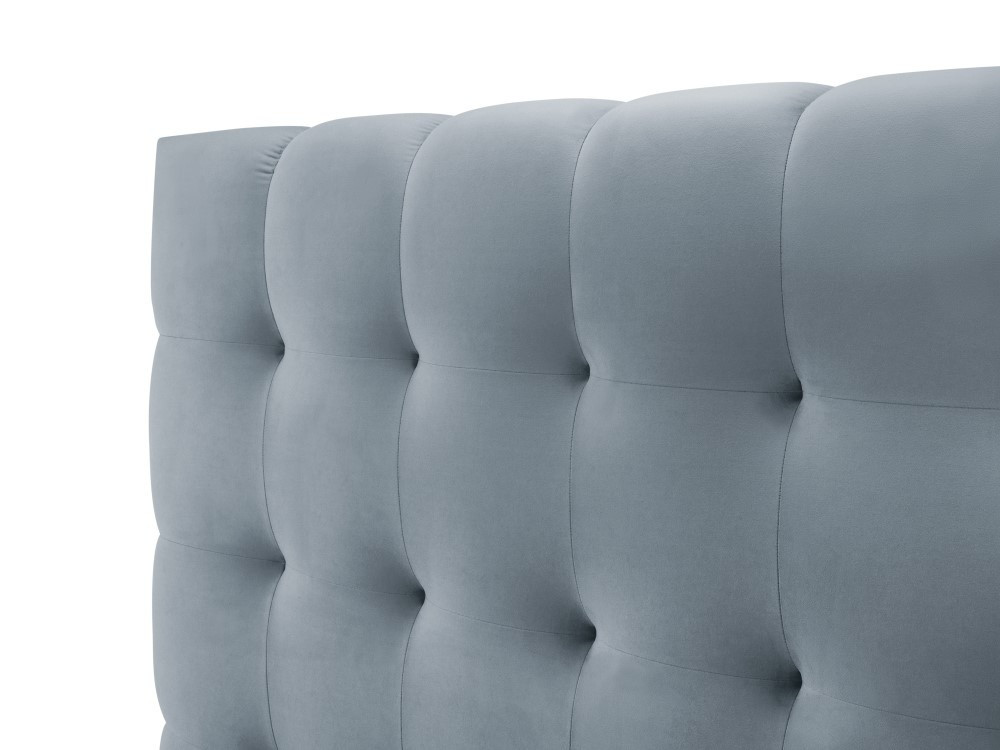 Poze Pat tapitat catifea Bali T – 160×200 cm