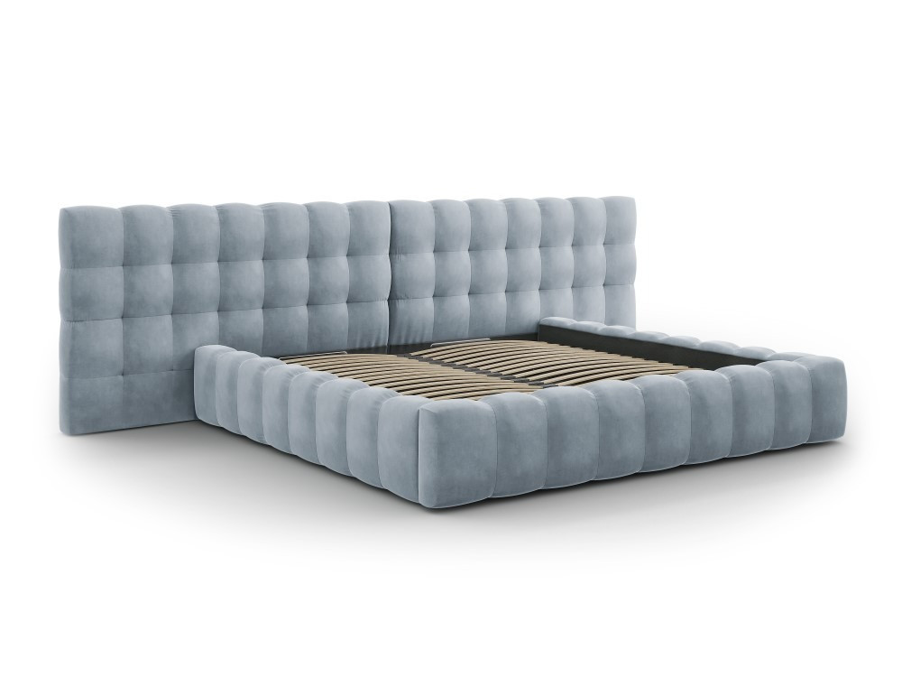 Poze Pat tapitat catifea Bali T – 200×200 cm