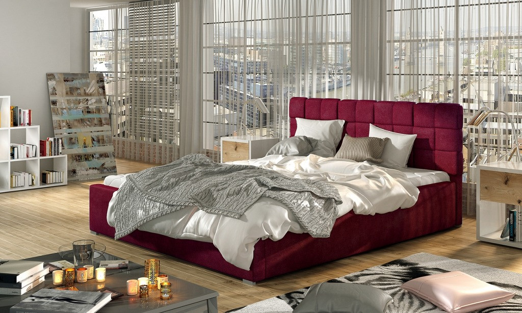 Poze Pat tapitat Grand – 160/200, L223 x l160 x h93 cm