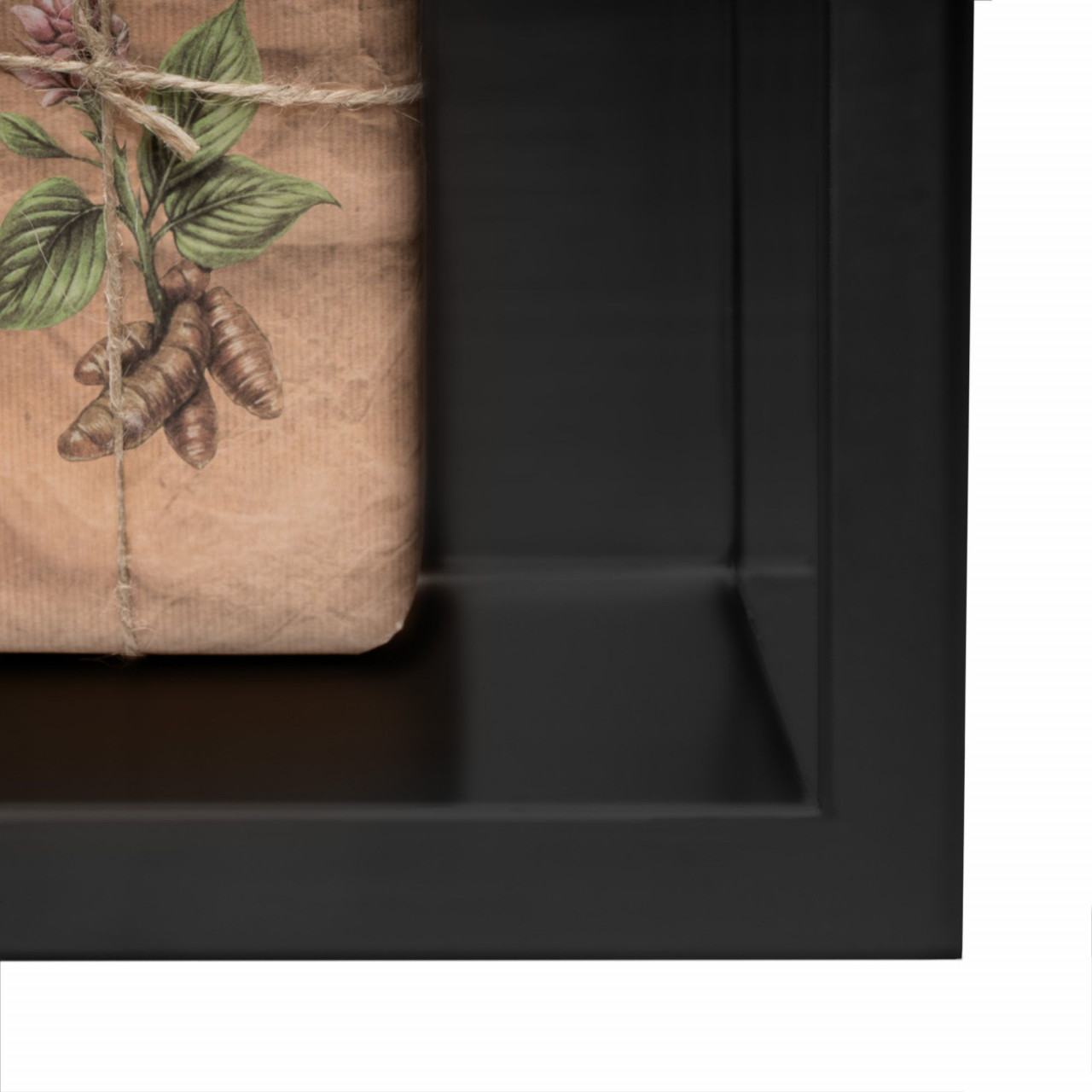 Poze Raft incastrat pentru baie 30x45 negru mat