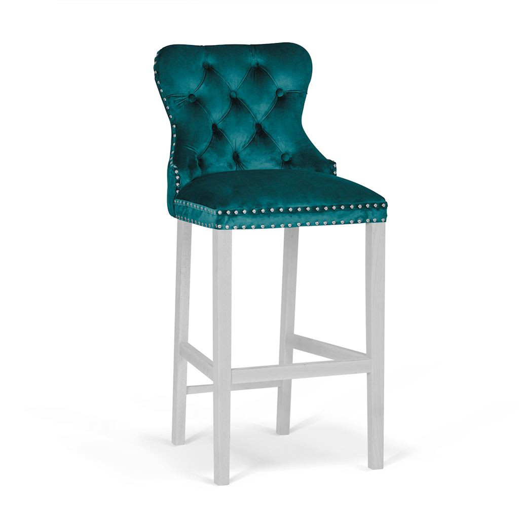Poze Scaun Bar Madame Aqua/Alb BL85