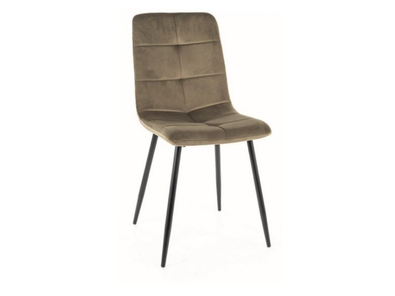 Scaun ivo velvet olive blu77