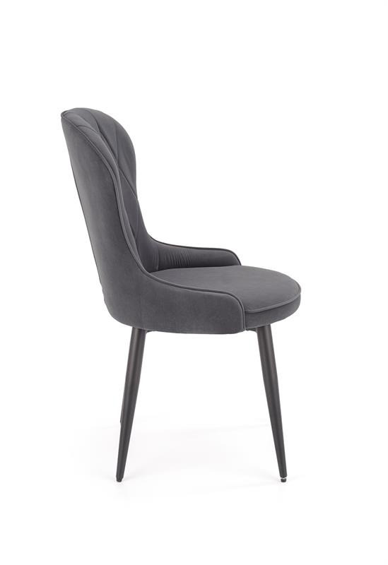 Poze Scaun K366 velvet gri