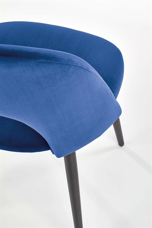 Poze Scaun K384 velvet bleumarin