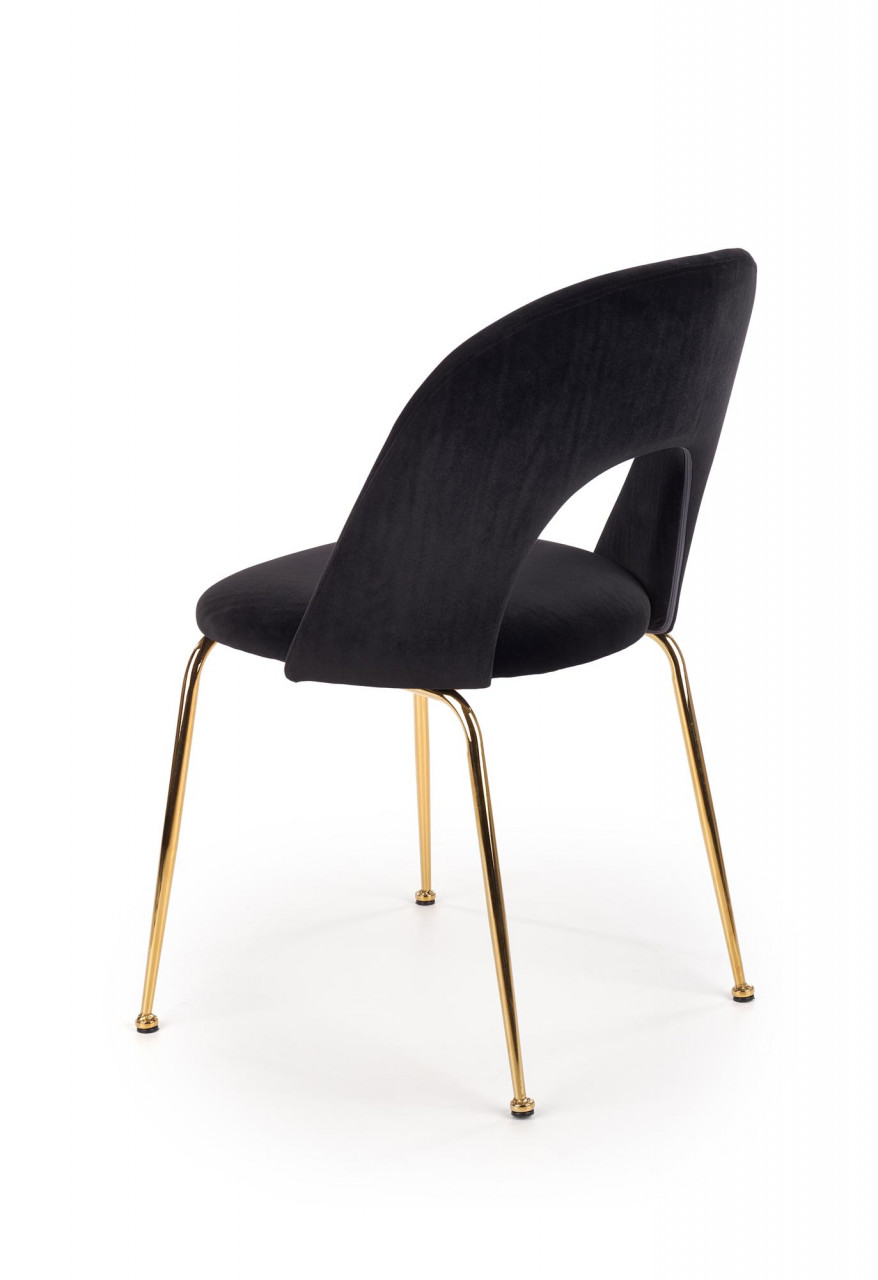 Poze Scaun K385 material catifea negru