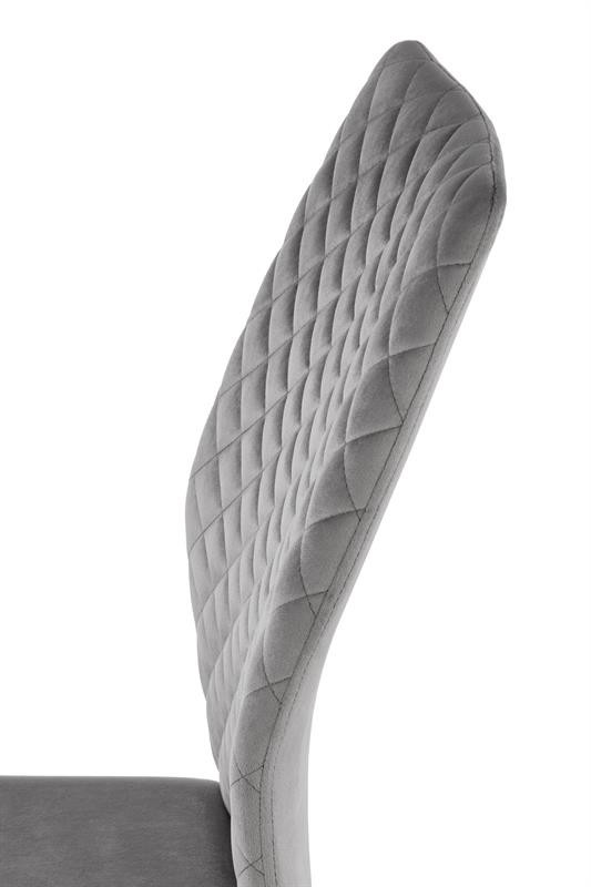 Poze Scaun K444 Velvet Gri – H97