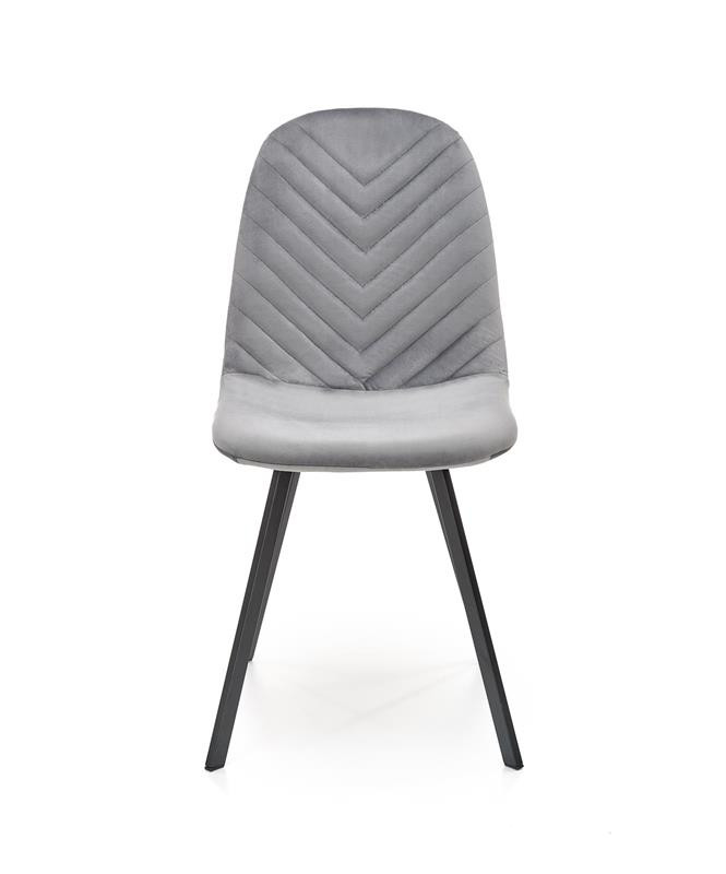 Poze Scaun K462 Velvet Gri - H 82cm