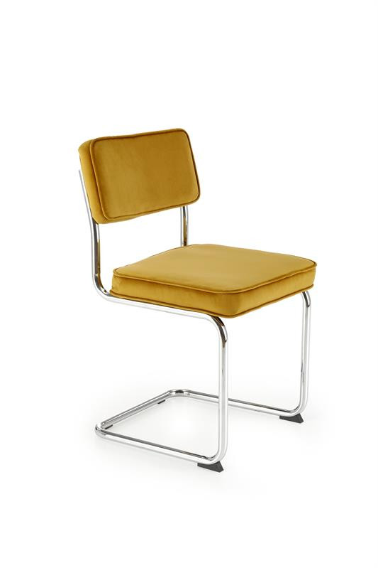 Scaun k510 velvet mustariu