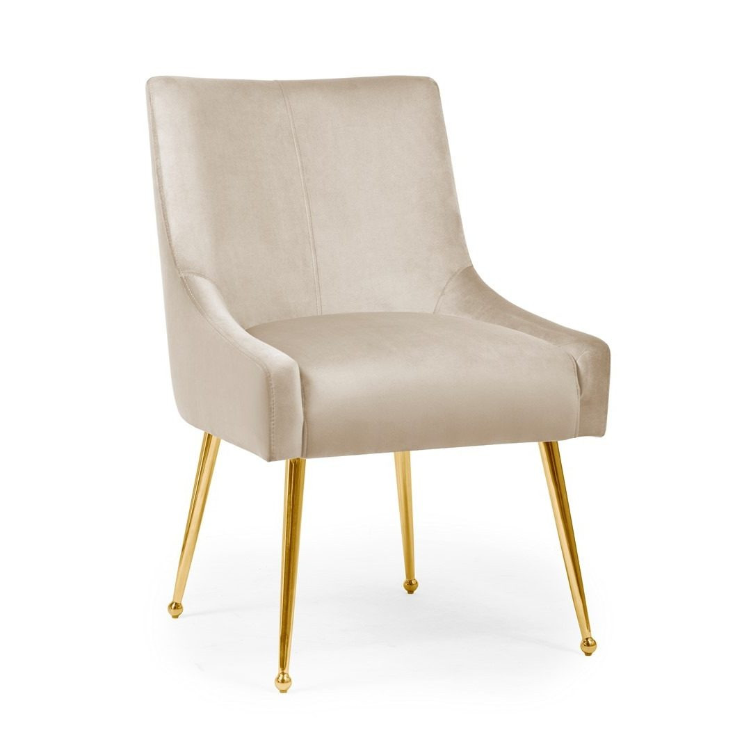 Poze Scaun Sizar bej/gold – H86 cm