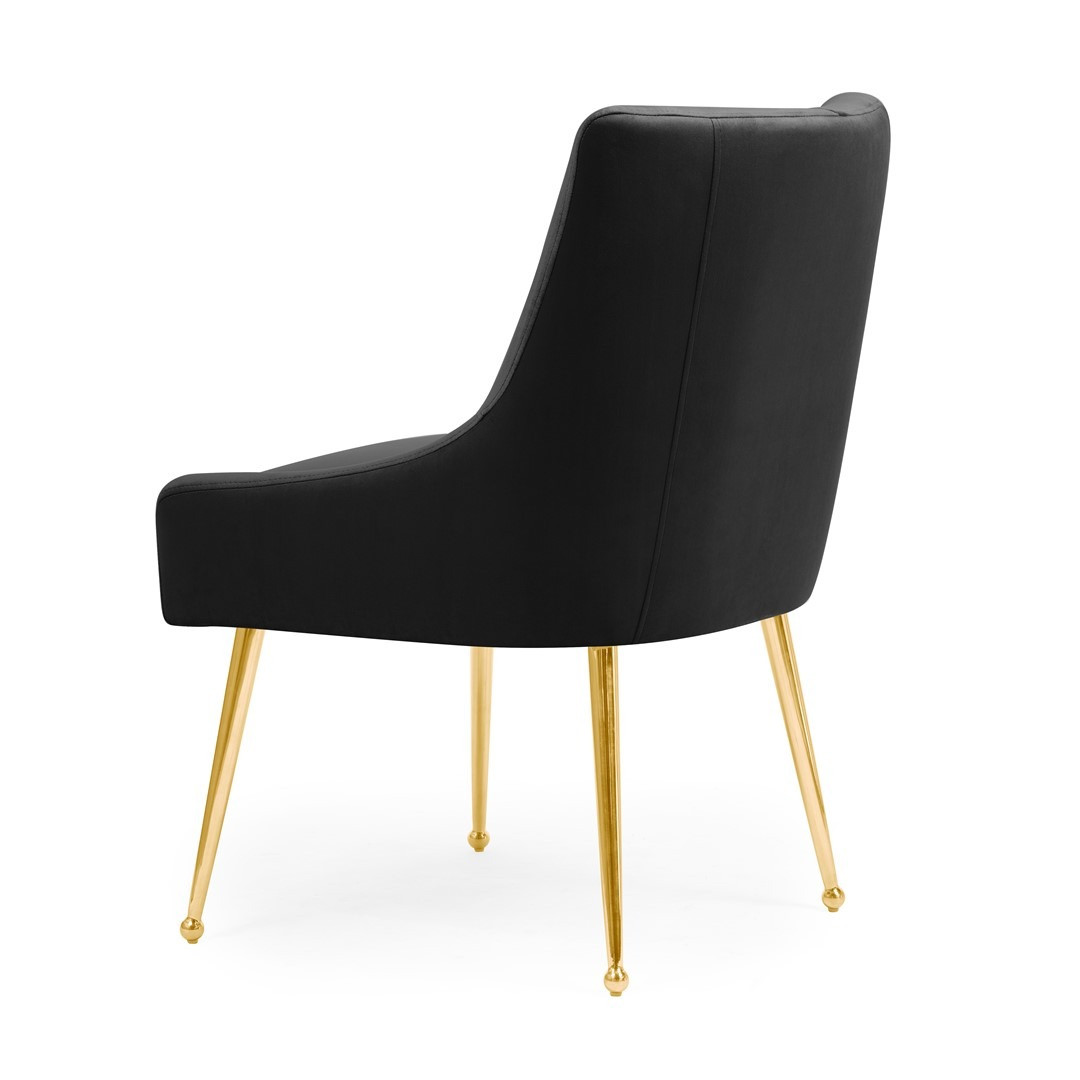 Poze Scaun Sizar negru/gold – H86 cm