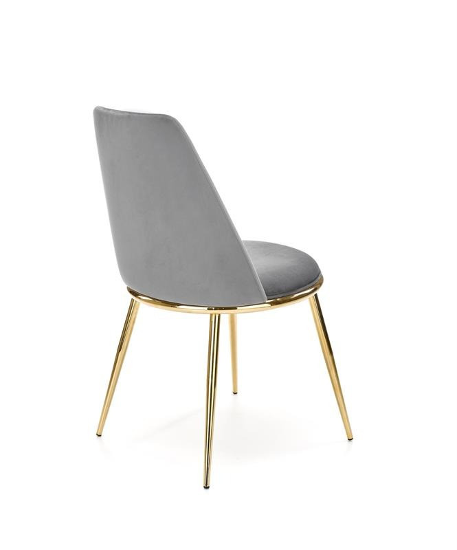 Poze Scaun tapitat K460 - Gri/Gold