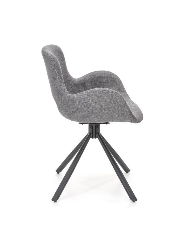 Poze Scaun tapitat K475 Gri - Negru