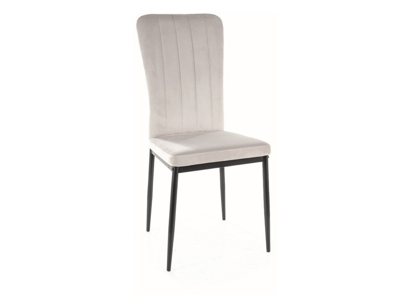 Poze Scaun Vigo velvet Blu03/negru